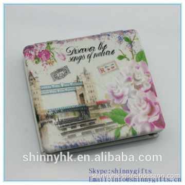 wholesale square compact mirror for gift promotion